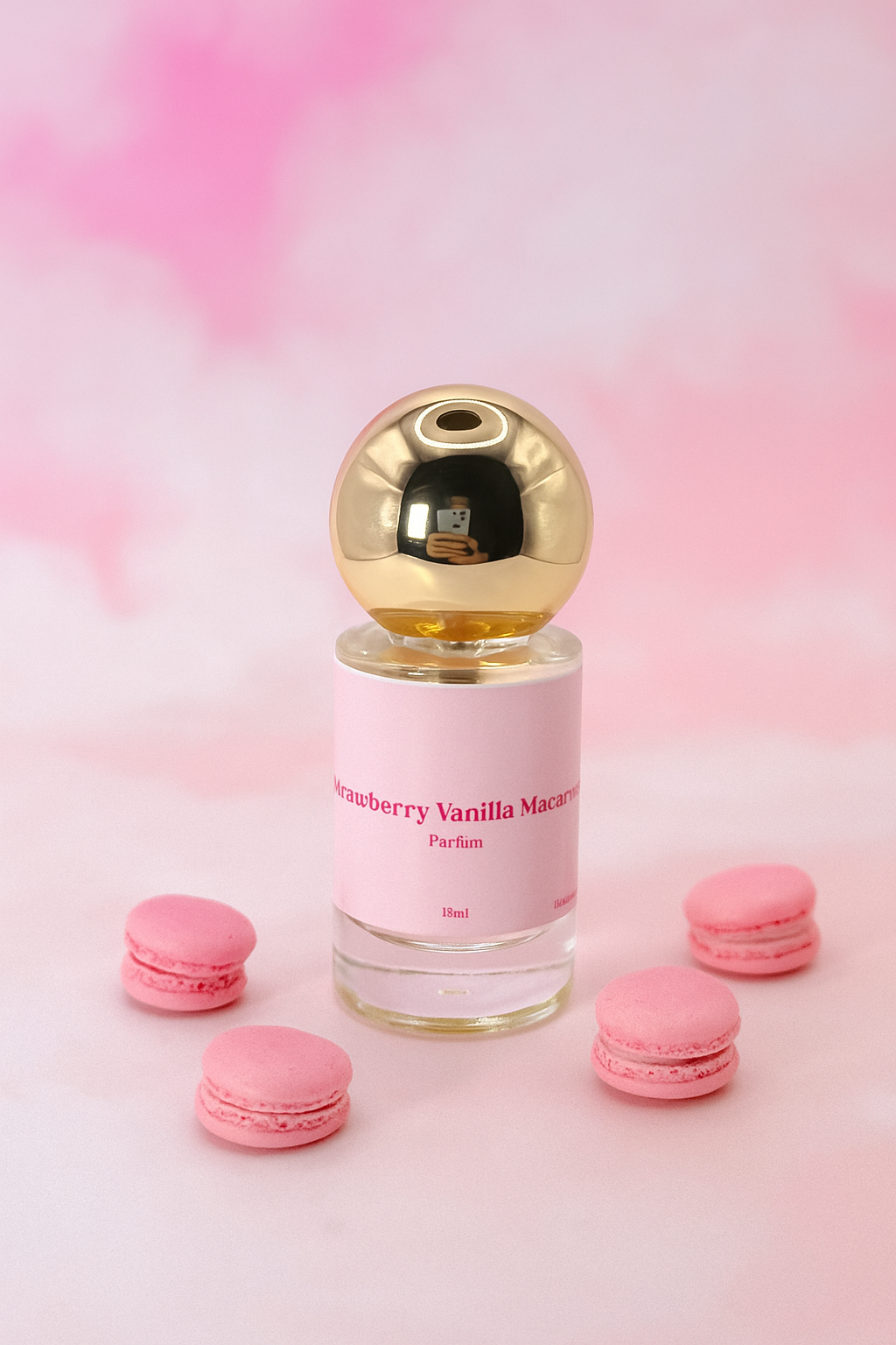 Strawberry Vanilla Macaron Mini Perfume🍓