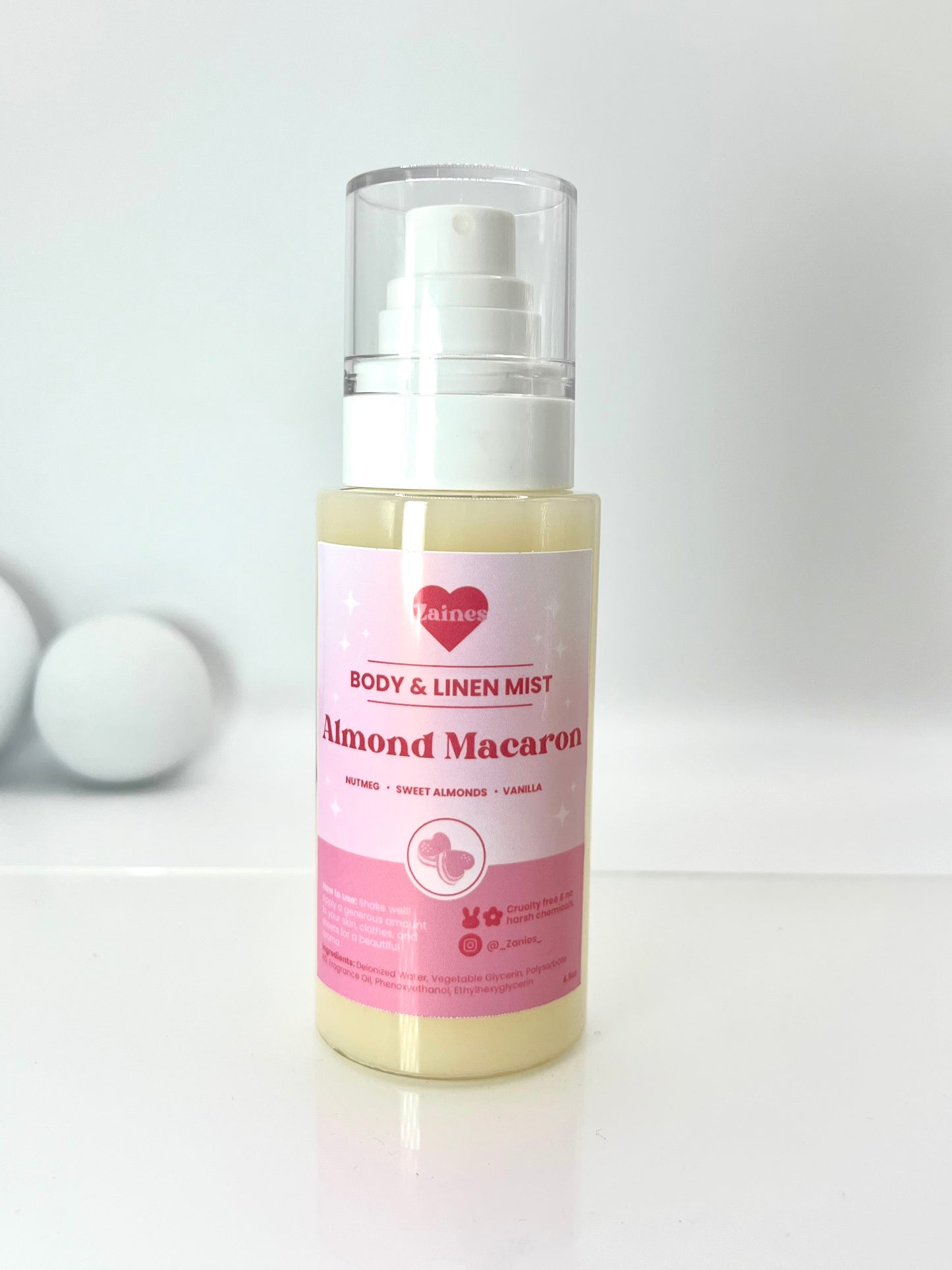 Almond Macaron Body & Linen Mist