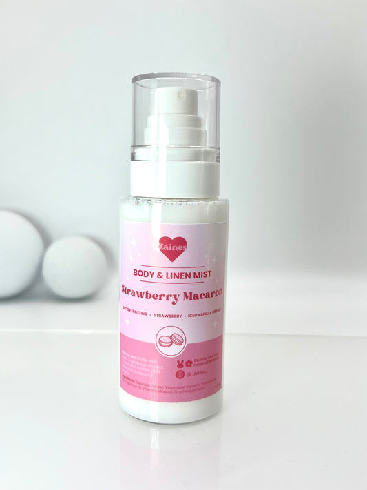 Strawberry Macaron Body & Linen Mist